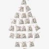 24 Pochons Pour Calendrier De L'Avent Beige / Multicolore - Vertbaudet -Vertbaudet Boutique 24 pochons pour calendrier de lavent