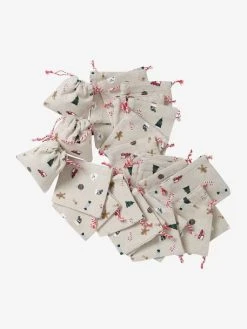 24 Pochons Pour Calendrier De L'Avent Beige / Multicolore - Vertbaudet -Vertbaudet Boutique 24 pochons pour calendrier de lavent 3