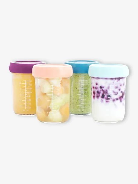 4 Babybols En Verre (220 Ml) BABYMOOV Multicolore - Babymoov 3 4 Babybols En Verre (220 Ml) BABYMOOV Multicolore - Babymoov