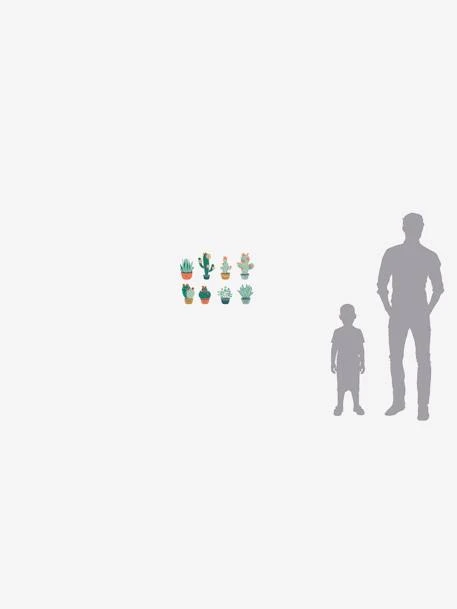 8 Grands Stickers Cactus Vert / Multicolore - Vertbaudet 4 8 Grands Stickers Cactus Vert / Multicolore - Vertbaudet – Image 2