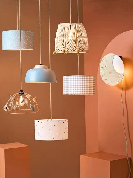 Abat-jour Pour Suspension Cage à Oiseau MA CABANE Gold - Vertbaudet 5 Abat-jour Pour Suspension Cage à Oiseau MA CABANE Gold - Vertbaudet – Image 3