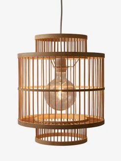 Abat-jour Pour Suspension En Osier Java Marron - Vertbaudet -Vertbaudet Boutique abat jour pour suspension en osier java 2