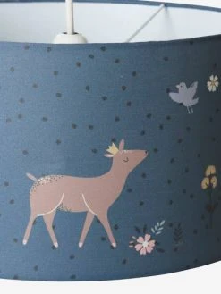 Abat-jour Pour Suspension FORÊT ENCHANTEE Bleu - Vertbaudet -Vertbaudet Boutique abat jour pour suspension foret enchantee 3