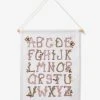 Abécédaire En Toile GRENIER Multicolore - Vertbaudet -Vertbaudet Boutique abecedaire en toile grenier
