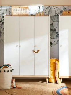 Armoire 3 Portes LIGNE CONFETTI Blanc/bois - Vertbaudet 13 Armoire 3 Portes LIGNE CONFETTI Blanc/bois - Vertbaudet -Vertbaudet Boutique armoire 3 portes ligne confetti 5