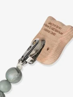 Attache-sucette LÄSSIG Little Chums Gris/chat - Lassig -Vertbaudet Boutique attache sucette lassig little chums 5