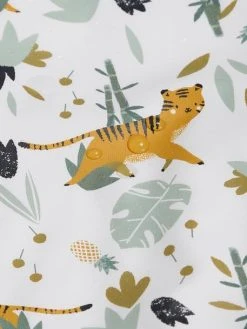 Bavoir Manches Longues VERTBAUDET Imprimé Tigres - Vertbaudet -Vertbaudet Boutique bavoir manches longues vertbaudet 3