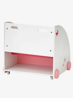 Bibliothèque à Roulettes ENVOLEE Blanc - Vertbaudet 8 Bibliothèque à Roulettes ENVOLEE Blanc - Vertbaudet -Vertbaudet Boutique bibliotheque a roulettes envolee 2