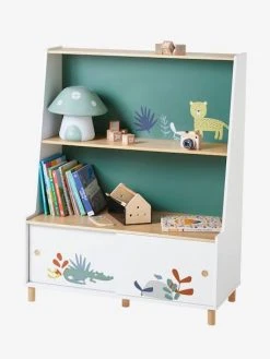 Bibliothèque Jungle Paradise Blanc - Vertbaudet