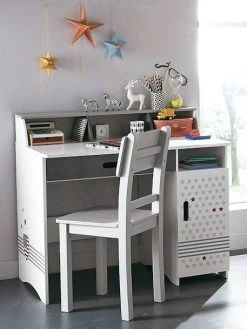 Bureau Enfant ECUSSON Blanc - Vertbaudet 8 Bureau Enfant ECUSSON Blanc - Vertbaudet -Vertbaudet Boutique bureau enfant ecusson 2