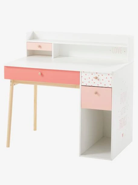 Bureau Enfant Léa Blanc - Bois - Vertbaudet 5 Bureau Enfant Léa Blanc - Bois - Vertbaudet – Image 3