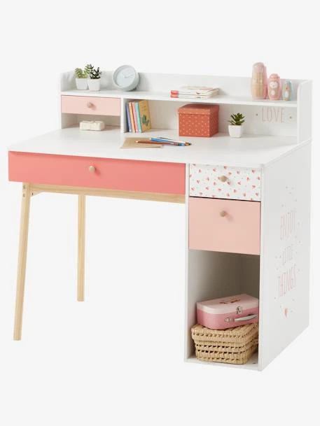 Bureau Enfant Léa Blanc - Bois - Vertbaudet 3 Bureau Enfant Léa Blanc - Bois - Vertbaudet