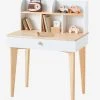 Bureau Enfant SCANDI Blanc/bois - Vertbaudet -Vertbaudet Boutique bureau enfant scandi