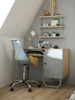 Bureau Enfant Vintage OXFORD Bleu - Vertbaudet -Vertbaudet Boutique bureau enfant vintage oxford 5