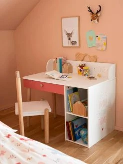 Bureau Maternelle LIGNE LÉA Blanc - Bois - Vertbaudet -Vertbaudet Boutique bureau maternelle ligne lea 5