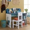 Bureau Maternelle ROAAR Blanc Moyen Uni Avec Decor - Vertbaudet 2 Bureau Maternelle ROAAR Blanc Moyen Uni Avec Decor - Vertbaudet -Vertbaudet Boutique bureau maternelle roaar