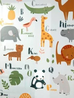 Cadre + Affiche Abécédaire Jungle Multicolore - Vertbaudet 7 Cadre + Affiche Abécédaire Jungle Multicolore - Vertbaudet -Vertbaudet Boutique cadre affiche abecedaire jungle 2