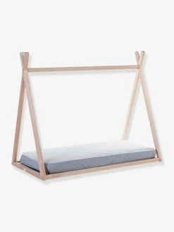 Cadre De Lit Tipi CHILDHOME 70 X 140 Cm Naturel - Childhome -Vertbaudet Boutique cadre de lit tipi childhome 70 x 140 cm 2