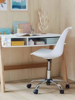 Chaise De Bureau Enfant à Roulettes Rose - Vertbaudet -Vertbaudet Boutique chaise de bureau enfant a roulettes 2