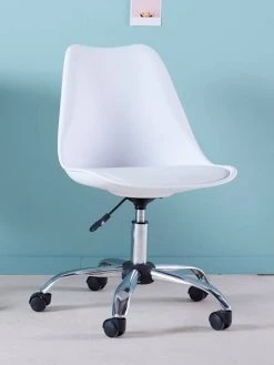 Chaise De Bureau Enfant à Roulettes Rose - Vertbaudet -Vertbaudet Boutique chaise de bureau enfant a roulettes 4