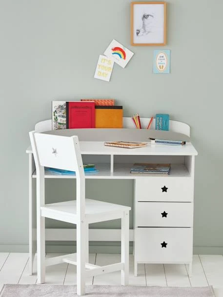Chaise Enfant Sirius, Assise H 45 Cm Blanc - Vertbaudet 5 Chaise Enfant Sirius, Assise H 45 Cm Blanc - Vertbaudet – Image 3