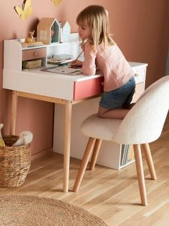 Chaise Fausse Fourrure Enfant Ivoire - Vertbaudet -Vertbaudet Boutique chaise fausse fourrure enfant 3