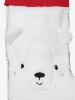 Chaussette De Noël Ours En Bouclette Personnalisable Blanc - Vertbaudet 7 Chaussette De Noël Ours En Bouclette Personnalisable Blanc - Vertbaudet -Vertbaudet Boutique chaussette de noel ours en bouclette personnalisable 1