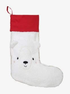Chaussette De Noël Ours En Bouclette Personnalisable Blanc - Vertbaudet 8 Chaussette De Noël Ours En Bouclette Personnalisable Blanc - Vertbaudet -Vertbaudet Boutique chaussette de noel ours en bouclette personnalisable 2