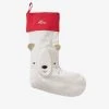 Chaussette De Noël Personnalisable Ours Blanc - Vertbaudet -Vertbaudet Boutique chaussette de noel personnalisable ours