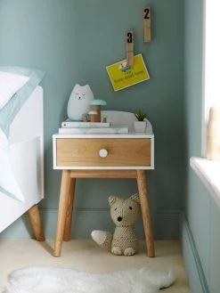 Chevet Avec Poignées Personnalisables LIGNE CONFETTI Blanc - Vertbaudet -Vertbaudet Boutique chevet avec poignees personnalisables ligne confetti 8