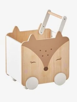 Vertbaudet Boutique -Vertbaudet Boutique coffre a roulettes biche 1