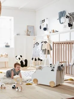 Coffre à Roulettes Nuage Vert - Vertbaudet -Vertbaudet Boutique coffre a roulettes nuage 5