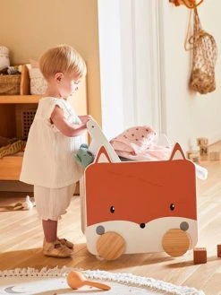 Coffre à Roulettes Renard Blanc - Vertbaudet -Vertbaudet Boutique coffre a roulettes renard 2