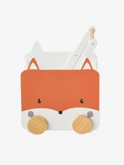 Coffre à Roulettes Renard Blanc - Vertbaudet -Vertbaudet Boutique coffre a roulettes renard 3