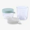 Coffret De 2 Pots De Conservation En Verre BEABA Airy Green/ Light Mist - Beaba 2 Coffret De 2 Pots De Conservation En Verre BEABA Airy Green/ Light Mist - Beaba -Vertbaudet Boutique coffret de 2 pots de conservation en verre beaba