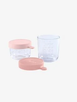 Coffret De 2 Pots De Conservation En Verre BEABA Airy Green/ Light Mist - Beaba 8 Coffret De 2 Pots De Conservation En Verre BEABA Airy Green/ Light Mist - Beaba -Vertbaudet Boutique coffret de 2 pots de conservation en verre beaba 2