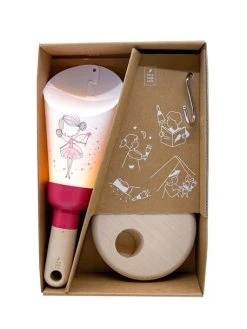 Coffret Lampe Nomade 5 En 1 Petite Fée MAISON POLOCHON Rose - Polochon -Vertbaudet Boutique coffret lampe nomade 5 en 1 petite fee maison polochon 3