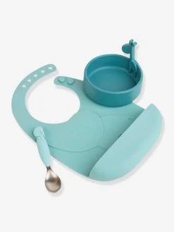 Coffret Premier Repas 3 Pièces DONE BY DEER Peekaboo Deer Friends En Silicone Bleu - Done By Deer -Vertbaudet Boutique coffret premier repas 3 pieces done by deer peekaboo deer friends en silicone 2