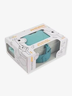 Coffret Premier Repas 3 Pièces DONE BY DEER Peekaboo Deer Friends En Silicone Bleu - Done By Deer -Vertbaudet Boutique coffret premier repas 3 pieces done by deer peekaboo deer friends en silicone 3