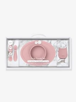 Coffret-repas 4 Pièces EZPZ First Food Set En Silicone Bleu - EZPZ -Vertbaudet Boutique coffret repas 4 pieces ezpz first food set en silicone 2