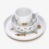Coffret Repas LÄSSIG En Porcelaine Tiny Farmer Mouton & Oie - Lassig