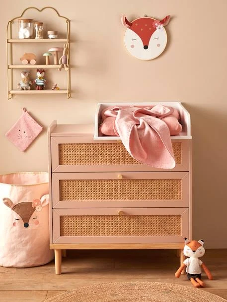 Commode En Cannage LIGNE POÉSIE Rose - Vertbaudet 6 Commode En Cannage LIGNE POÉSIE Rose - Vertbaudet – Image 4