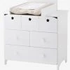 Commode LIGNE SIRIUS Blanc - Vertbaudet 2 Commode LIGNE SIRIUS Blanc - Vertbaudet -Vertbaudet Boutique commode ligne sirius