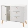 Commode SONGE Blanc/bois - Vertbaudet -Vertbaudet Boutique commode songe