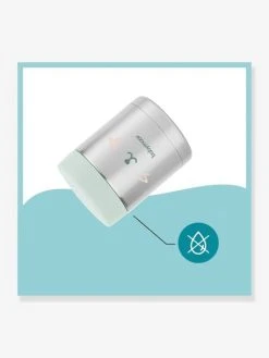 Contenant Isotherme Inox BABYMOOV EAT’S ISY Bleu Gris - Babymoov -Vertbaudet Boutique contenant isotherme inox babymoov eats isy 3