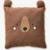 Coussin Carré Ourson Brun - Vertbaudet -Vertbaudet Boutique coussin carre ourson