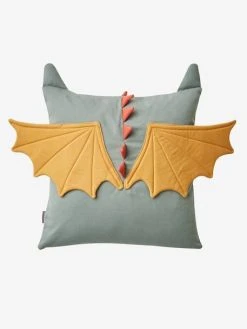 Coussin Dragon Gris Vert - Vertbaudet 11 Coussin Dragon Gris Vert - Vertbaudet -Vertbaudet Boutique coussin dragon 4