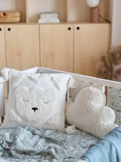 Coussin Nuage En Sherpa Ecru - Vertbaudet -Vertbaudet Boutique coussin nuage en sherpa 3