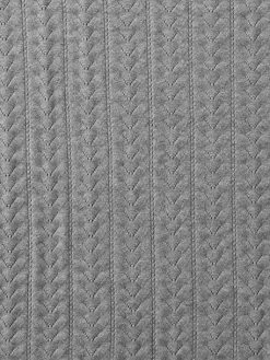 Couverture Bébé En Tricot écru Chiné - Vertbaudet -Vertbaudet Boutique couverture bebe en tricot 5