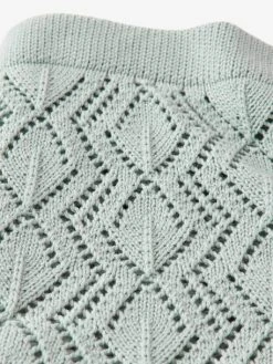 Couverture Pointelle En Coton Vert D'eau - Vertbaudet 10 Couverture Pointelle En Coton Vert D'eau - Vertbaudet -Vertbaudet Boutique couverture pointelle en coton 2